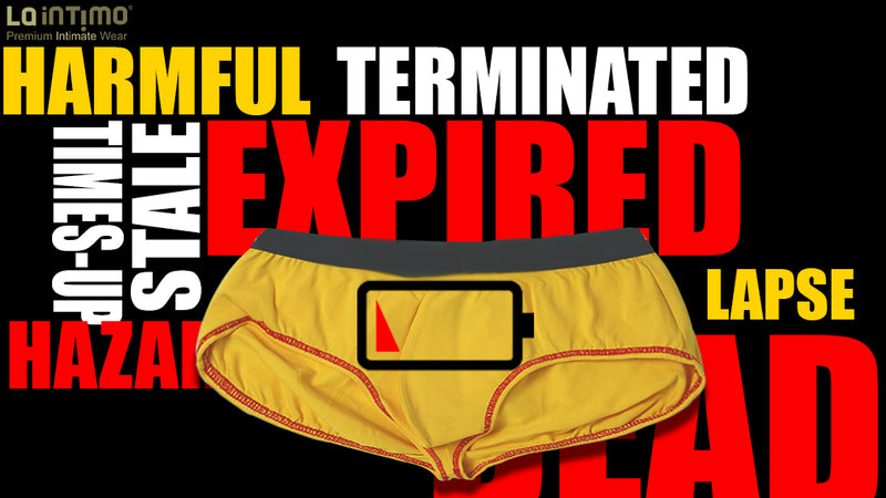 YES! YOU MUST LOOK AFTER THE EXPIRY DATE OF UNDERWEAR