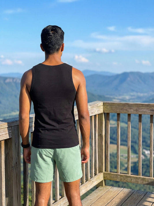 100% Cotton Vest - Broad Support