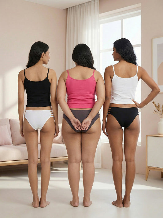 Active Micro Bikini Brief Panty - Lush (Pack of 3)