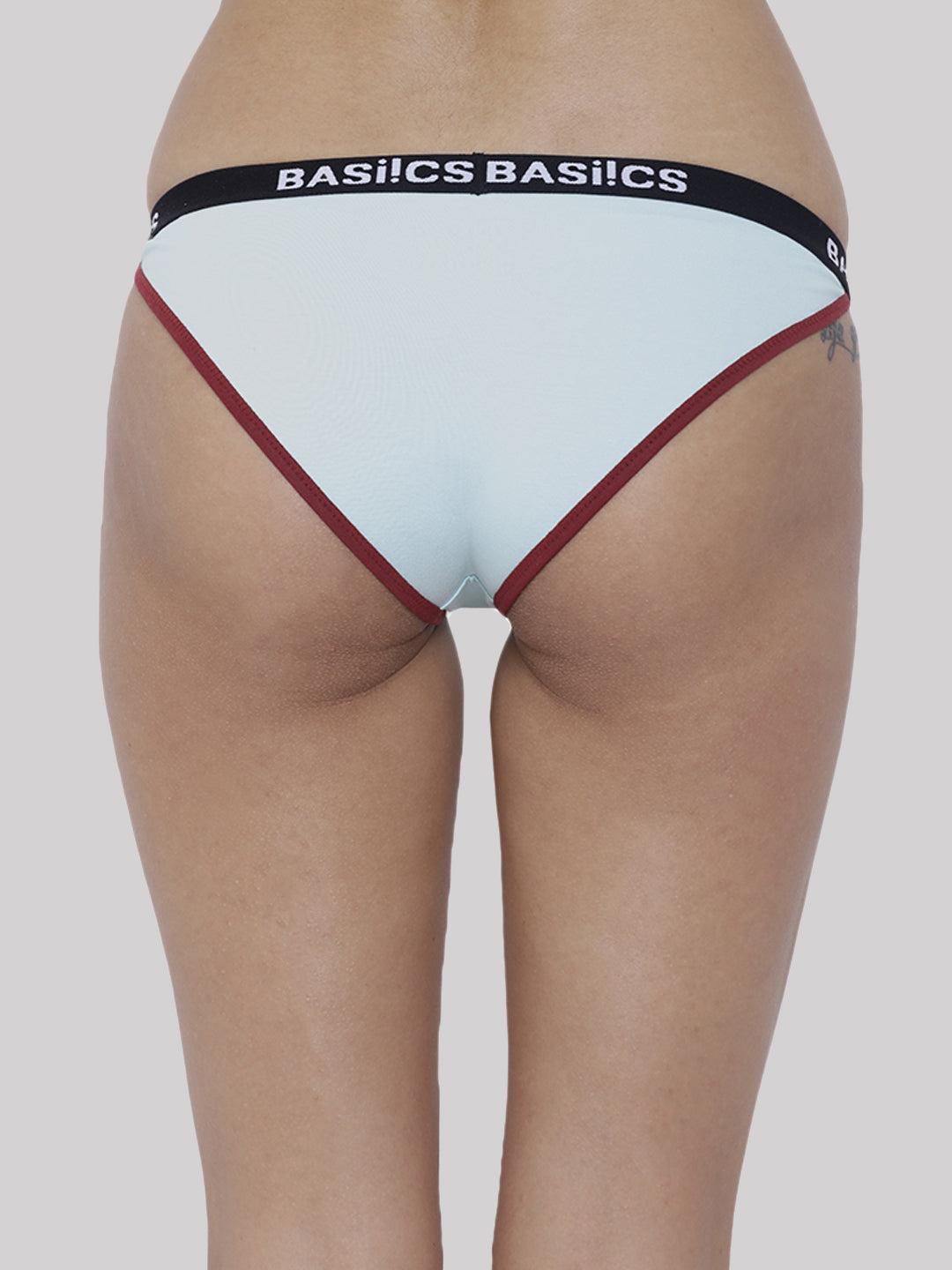 Cotton Brief Panty BASIICS - Fashionable (Pack of 6)
