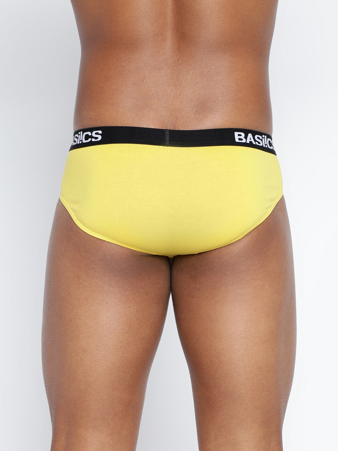 Single pack of men's standard core briefs from BASIICS by La Intimo, designed for comfort and support in everyday wear.