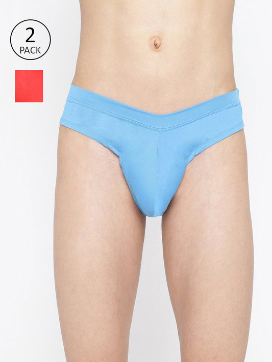 Pack of 2 men's semi-seamless briefs from La Intimo, featuring the Standard Core Collection for superior comfort and style.