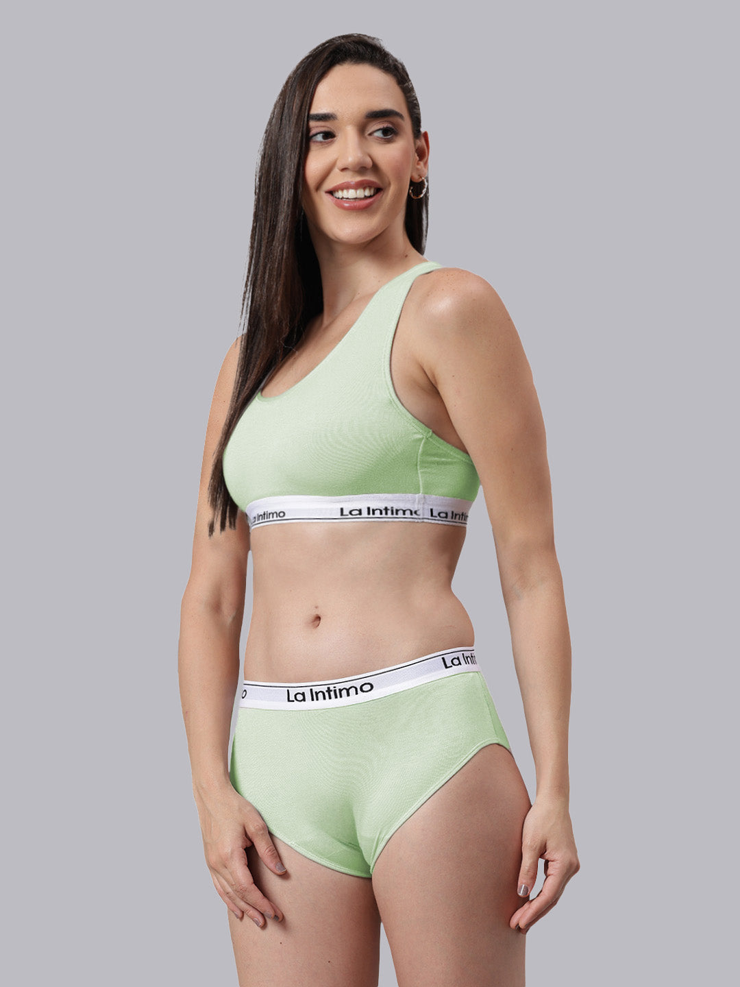 La Intimo Butter Bevy Women’s T-Shirt Bra and Hipster Set – Combo Set in ultra-soft, breathable fabric for luxurious, no-mark comfort and all-day wearability