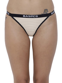 BASIICS Female Skin Caliente Hot Thong Panty