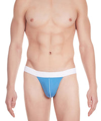 La Intimo Blue Men Max Soft Bikini Cotton Modal Spandex Briefs