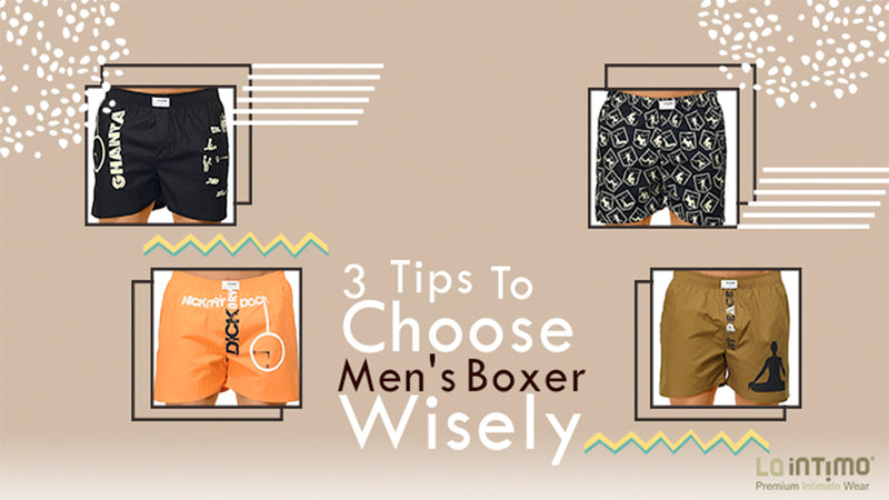 TIPS TO CHOOSE MEN’S BOXER WISELY
