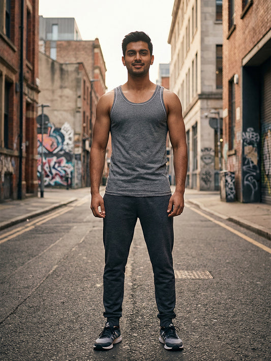 100% Cotton Vest - Gym Fit