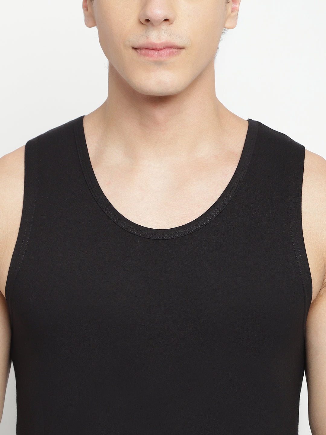 La Intimo Men's Tank Top Vest - Single Pack, Premium Quality and Comfortable Innerwear