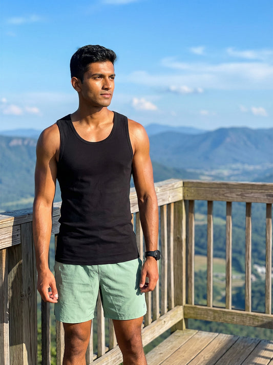 100% Cotton Vest - Broad Support