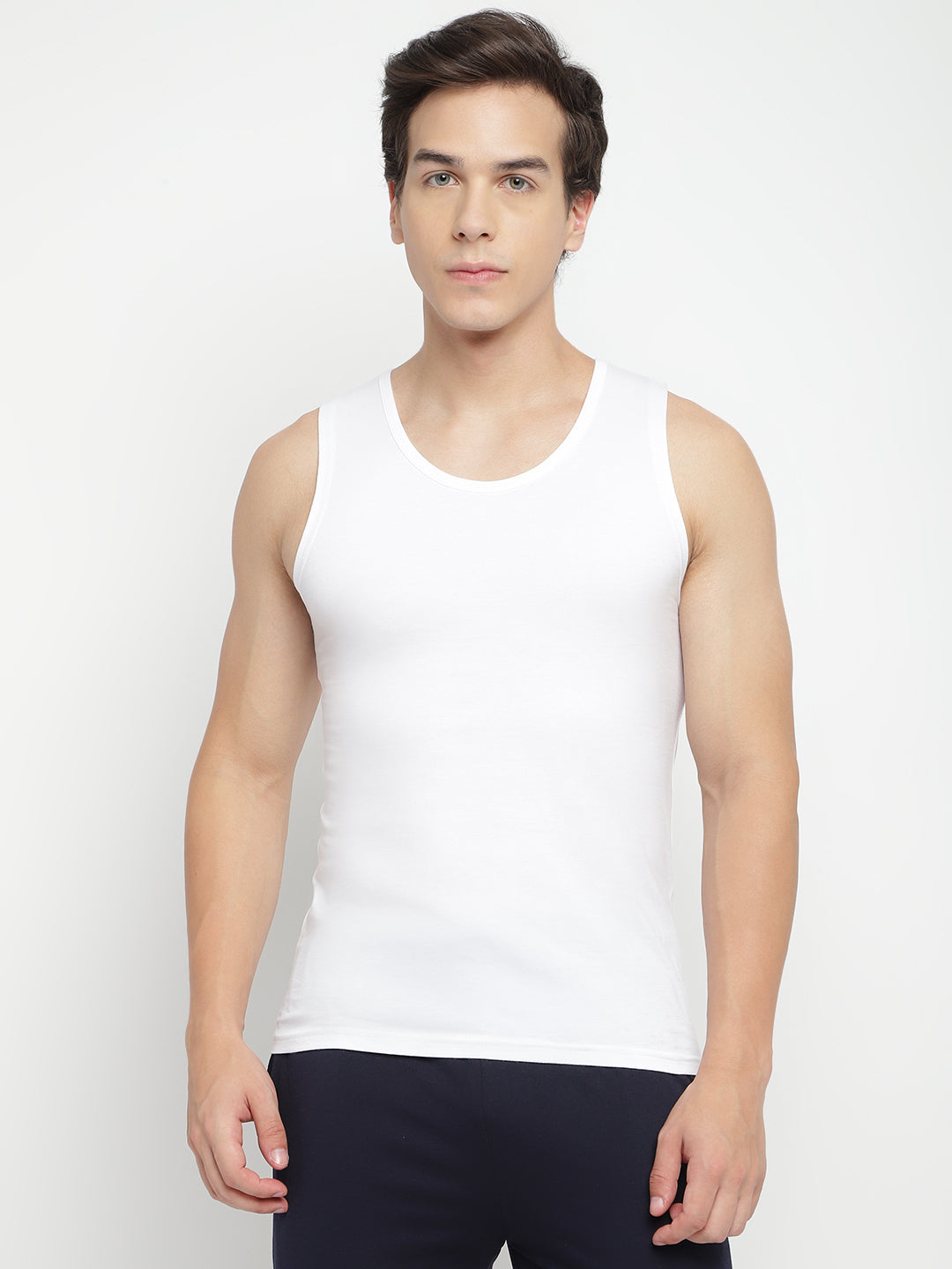 La Intimo Men's Tank Top Vest - Single Pack, Premium Quality and Comfortable Innerwear