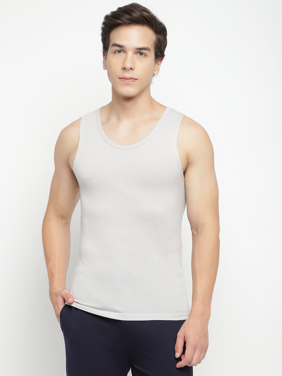 La Intimo Men's Tank Top Vest - Single Pack, Premium Quality and Comfortable Innerwear