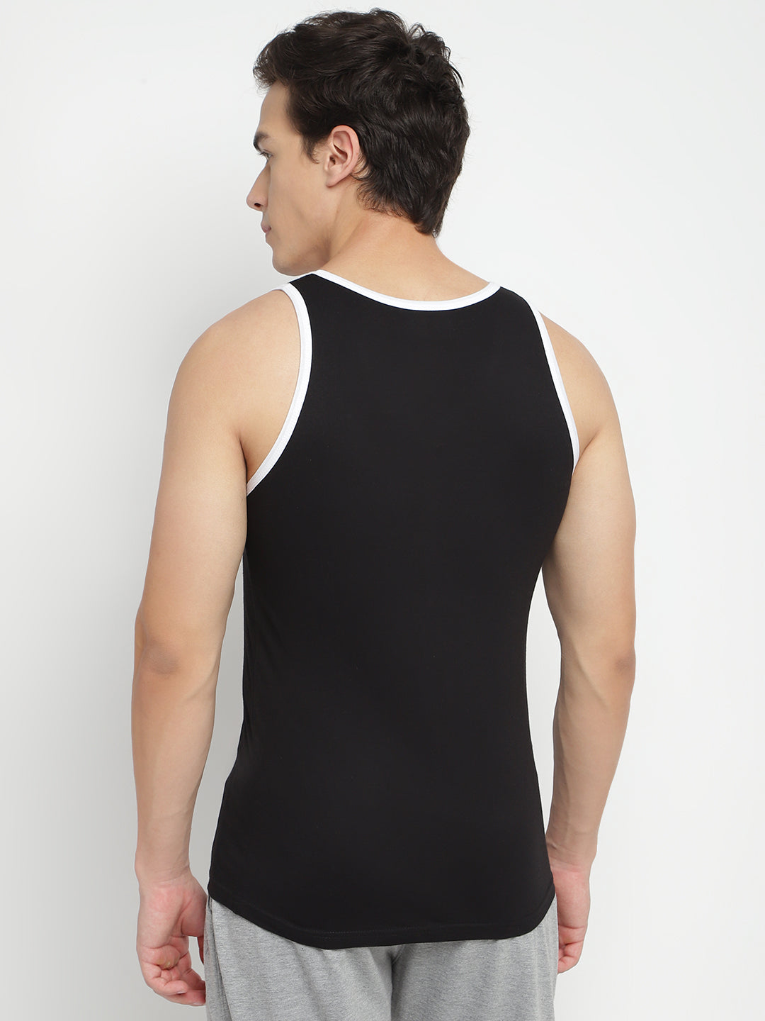 Men's regular vests by La Intimo, Pack of 3, stylish and comfortable innerwear for daily use.