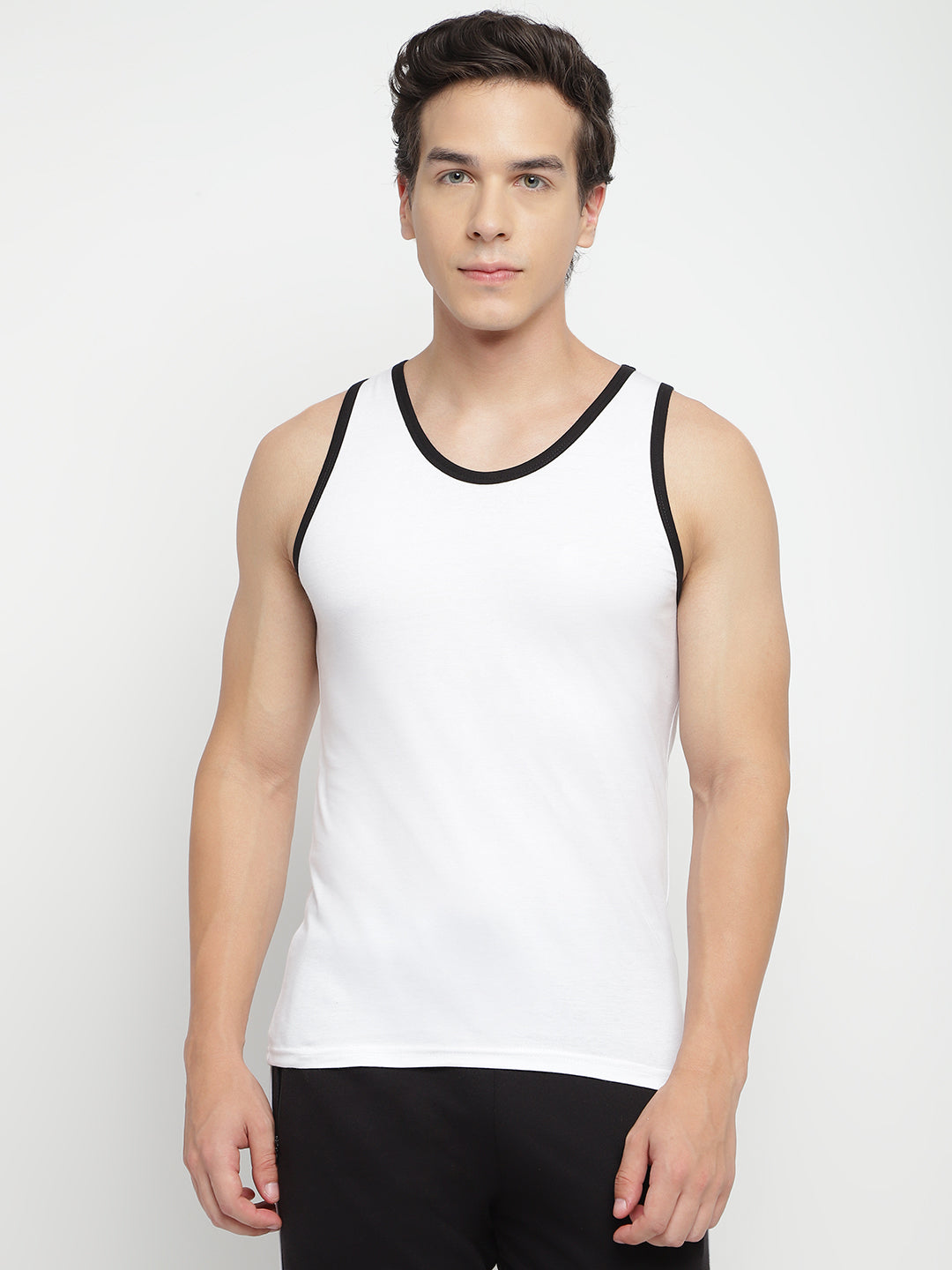 La Intimo Men's Regular Vest - Single Pack, Soft and Comfortable Daily Innerwear