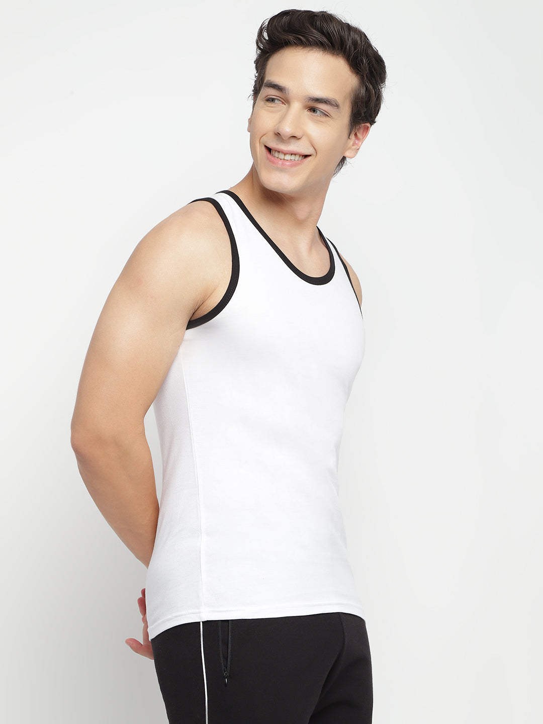 La Intimo Men's Regular Vest - Single Pack, Soft and Comfortable Daily Innerwear