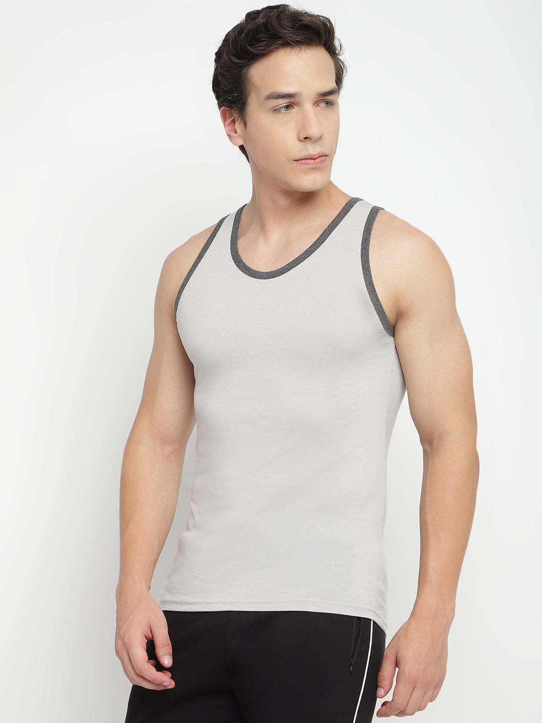 La Intimo Men's Regular Vest - Single Pack, Soft and Comfortable Daily Innerwear