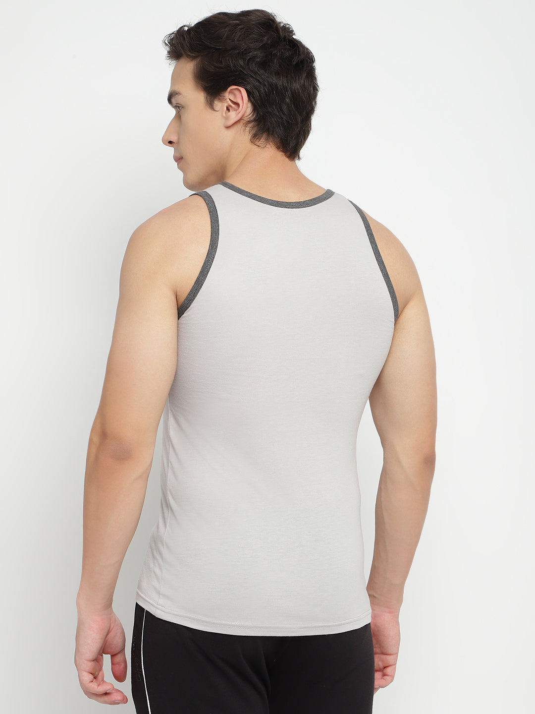 Men's regular vests by La Intimo, Pack of 3, stylish and comfortable innerwear for daily use.