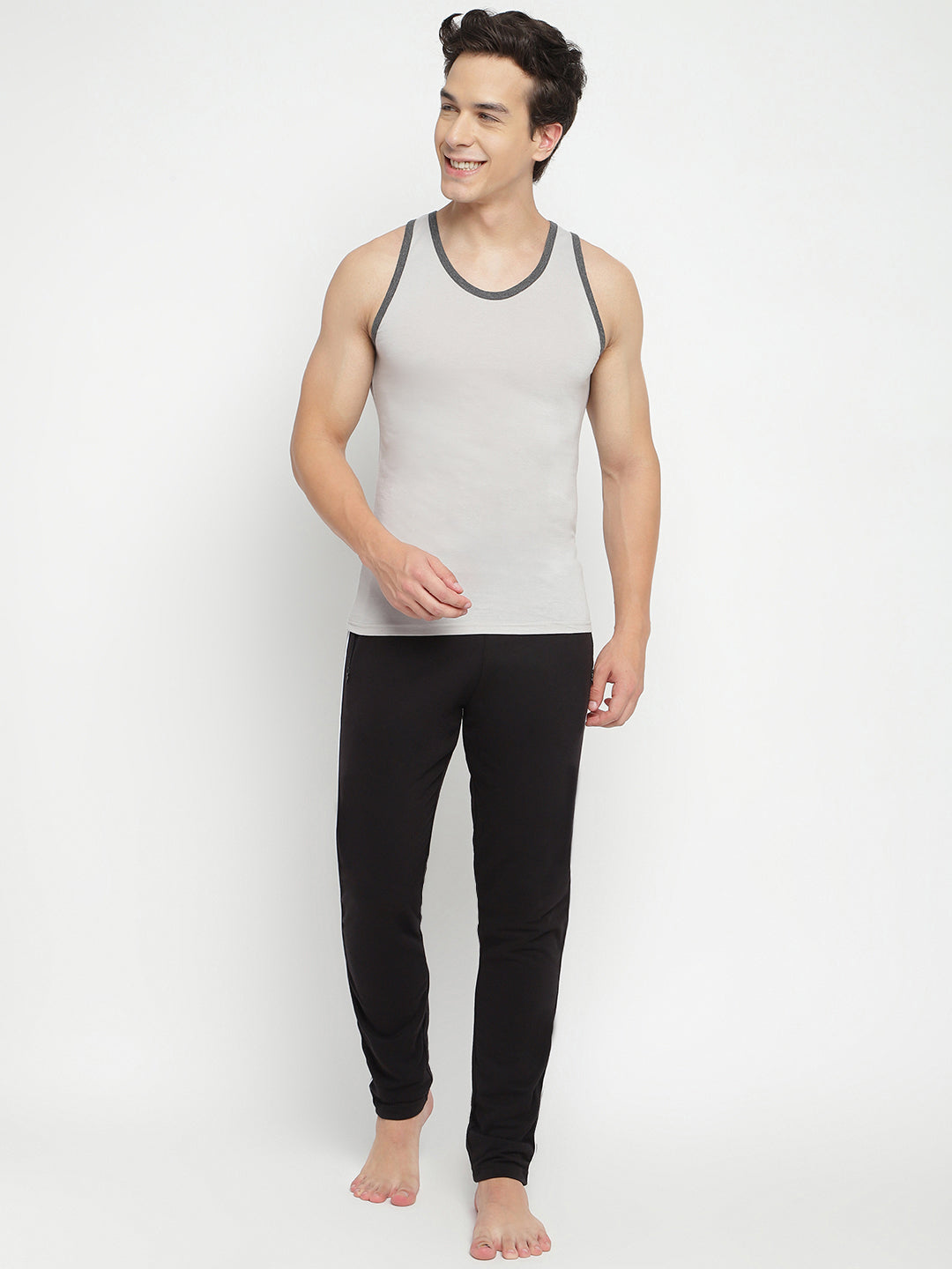 La Intimo Men's Regular Vest - Single Pack, Soft and Comfortable Daily Innerwear