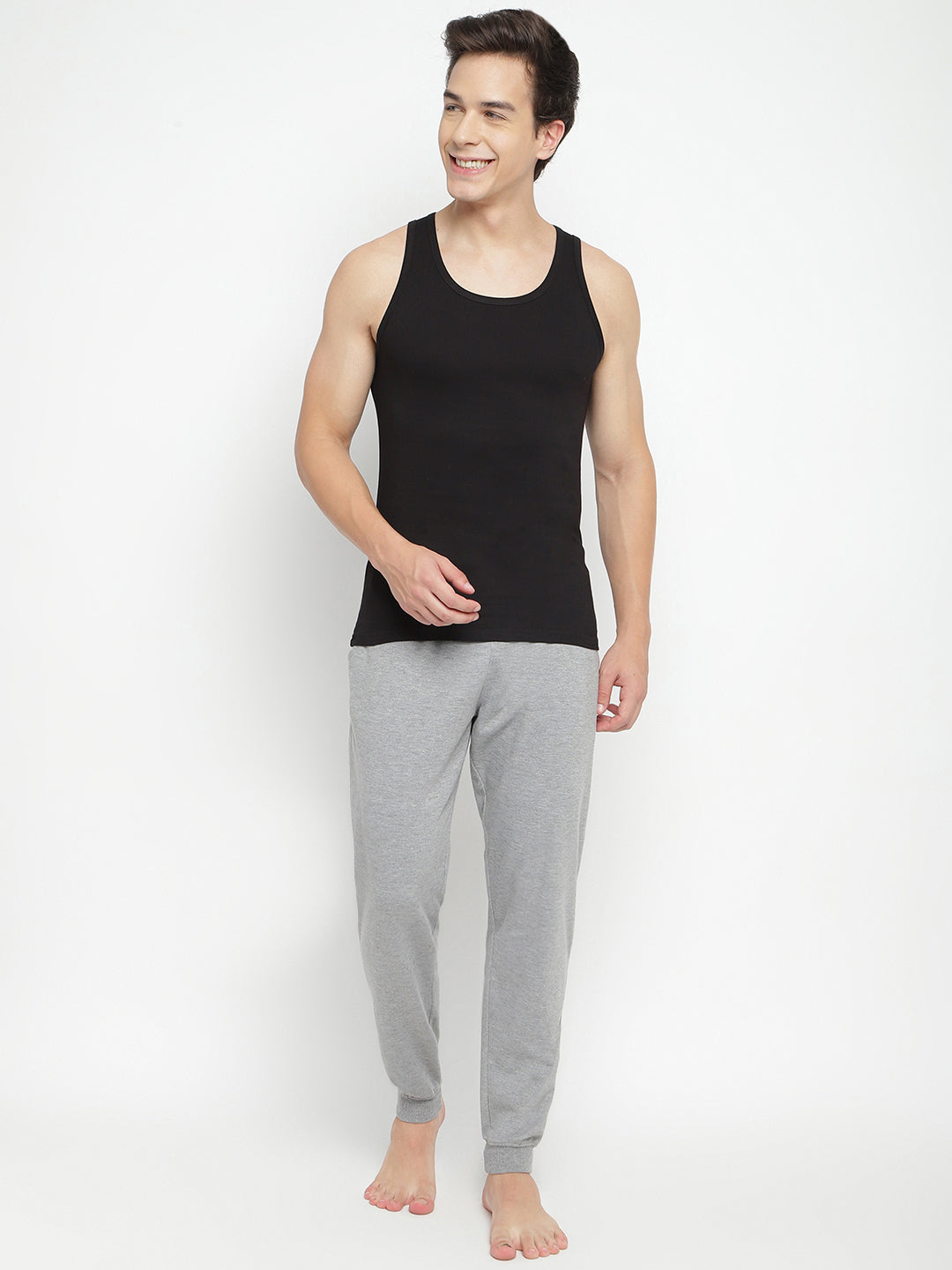 La Intimo Men's Regular Vest - Single Pack, Comfortable and Premium Innerwear