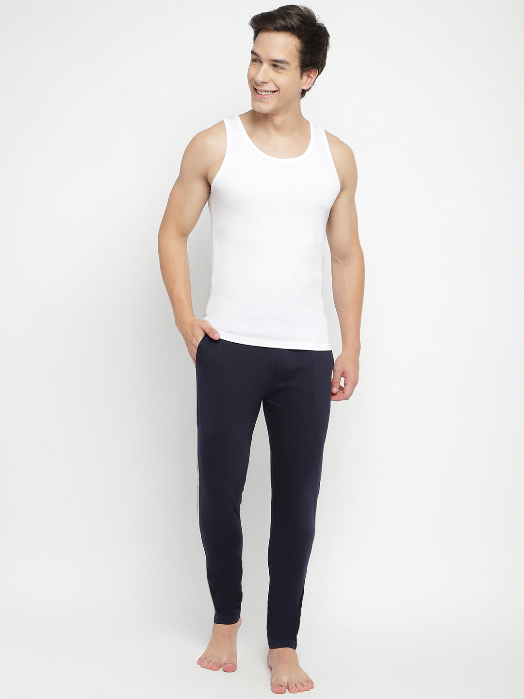 La Intimo Men's Regular Vest - Single Pack, Comfortable and Premium Innerwear