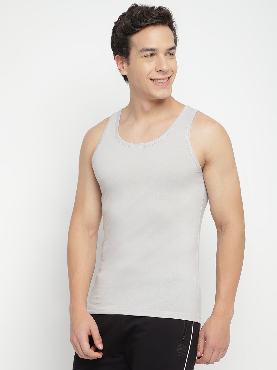 La Intimo Men's Regular Vest - Single Pack, Comfortable and Premium Innerwear