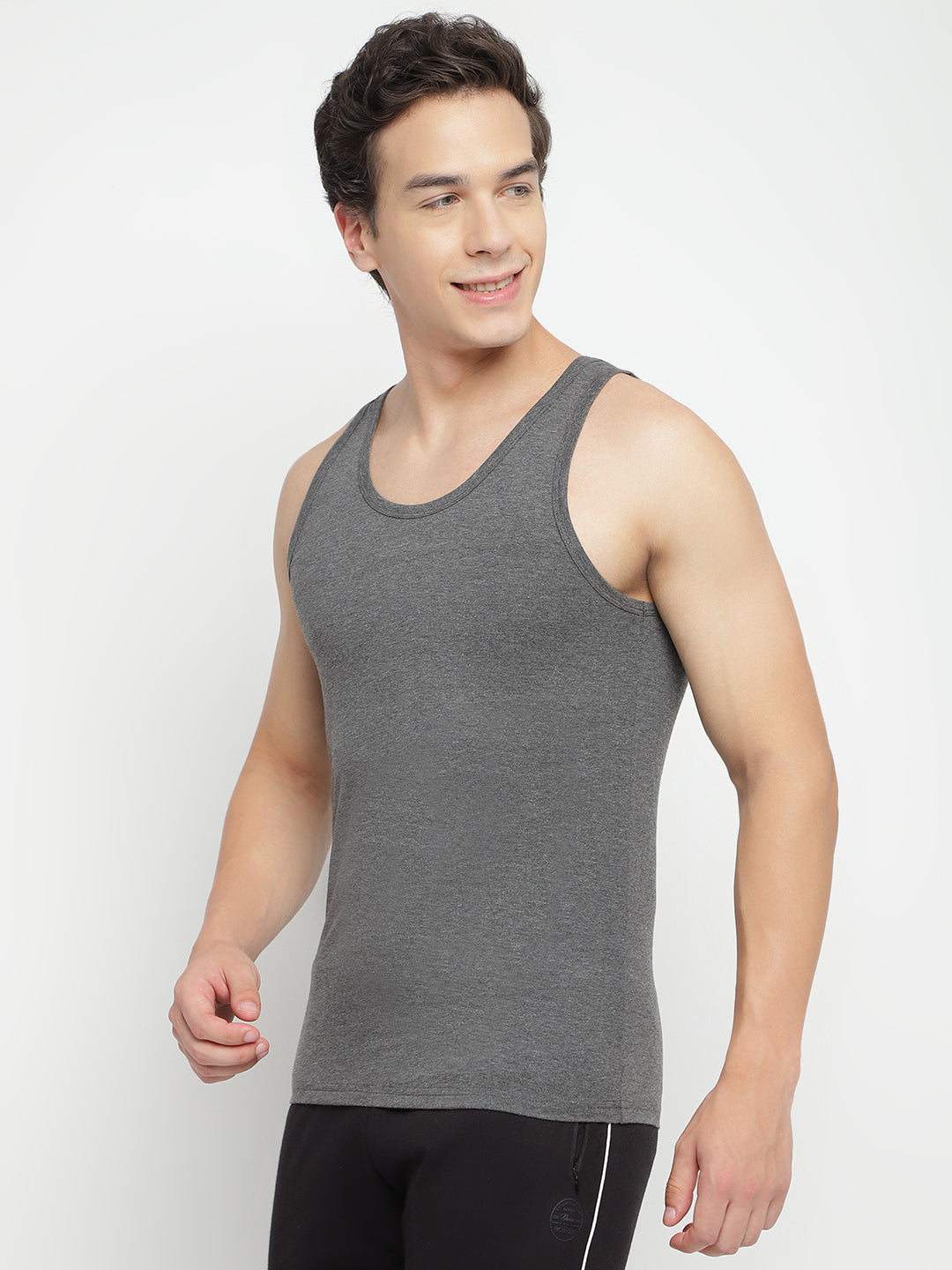 La Intimo Men's Regular Vest - Single Pack, Comfortable and Premium Innerwear