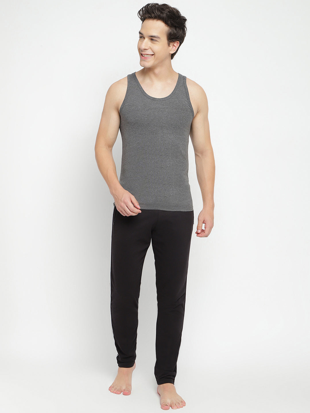 La Intimo Men's Regular Vest - Single Pack, Comfortable and Premium Innerwear