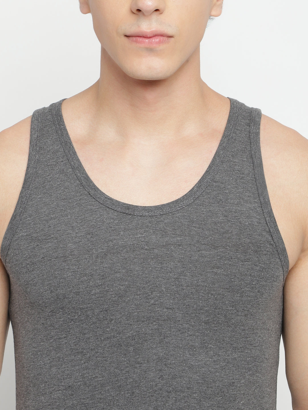 La Intimo Men's Regular Vest - Single Pack, Comfortable and Premium Innerwear