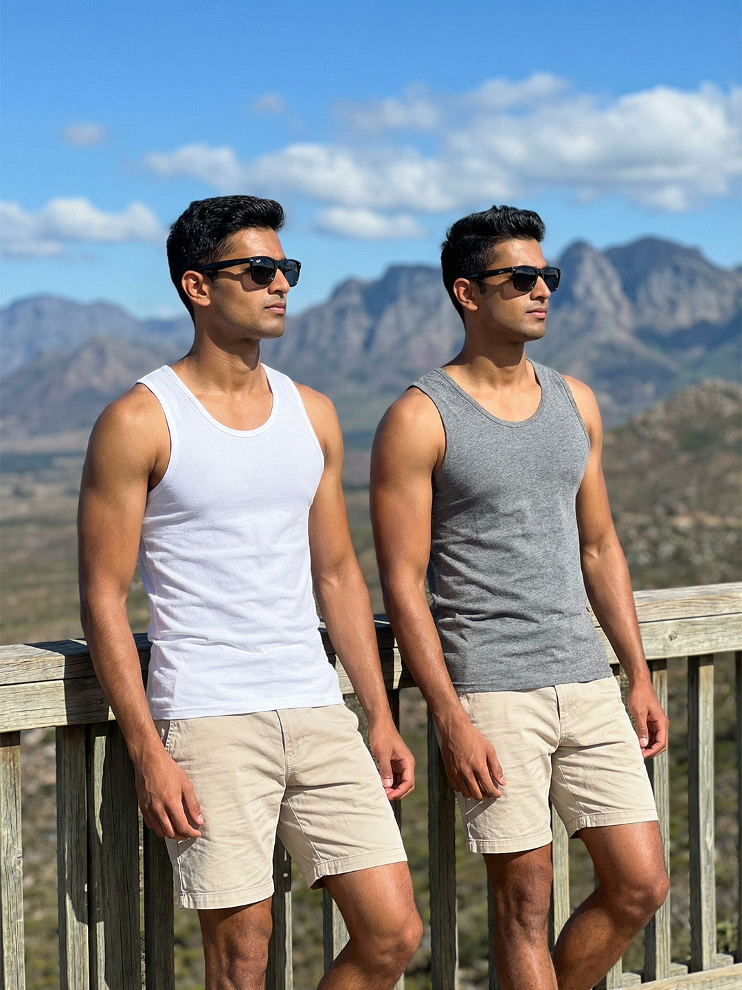 100% Cotton Vest - Broad Support (Pack of 2)