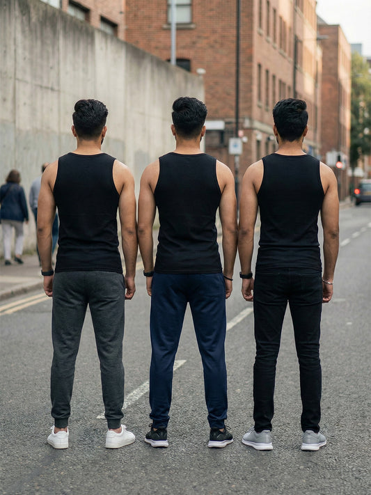 100% Cotton Vest - Broad Support (Pack of 3)
