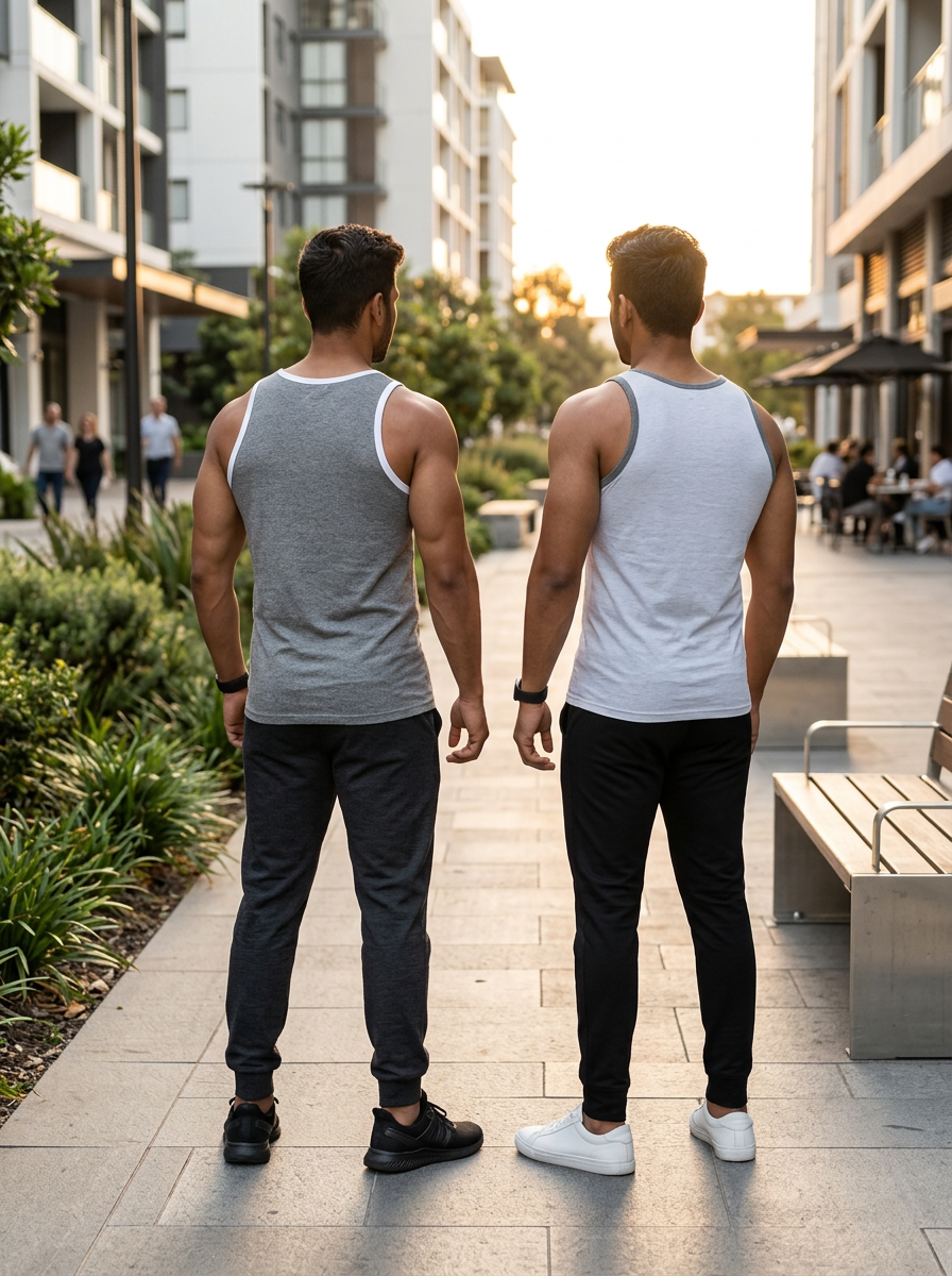 100% Cotton Vest - Basic Comfort (Pack of 2)