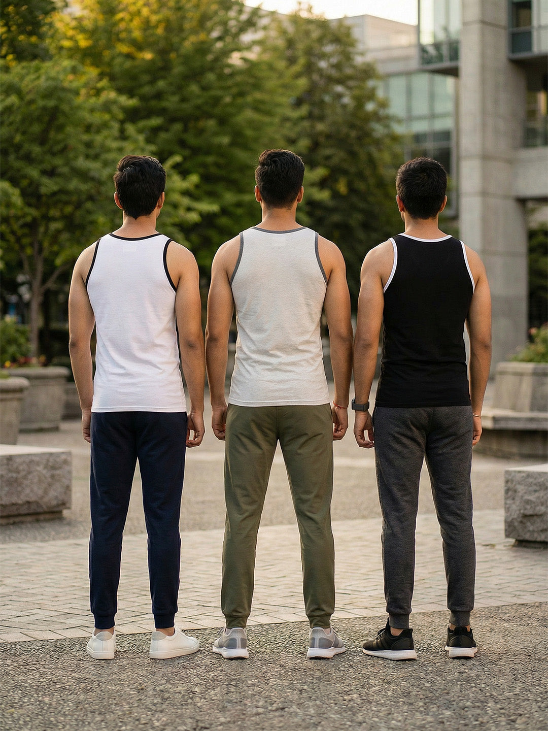100% Cotton Vest - Basic Comfort (Pack of 3)
