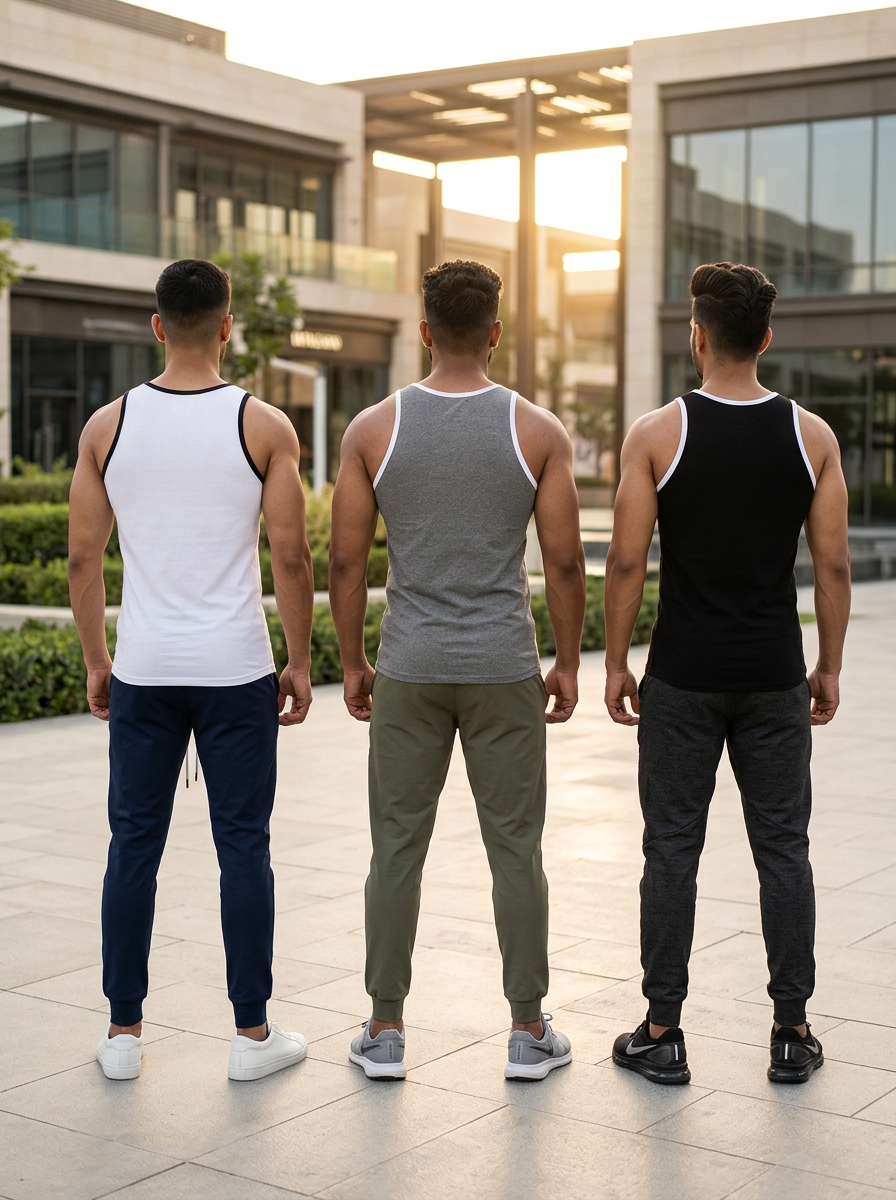 100% Cotton Vest - Basic Comfort (Pack of 3)