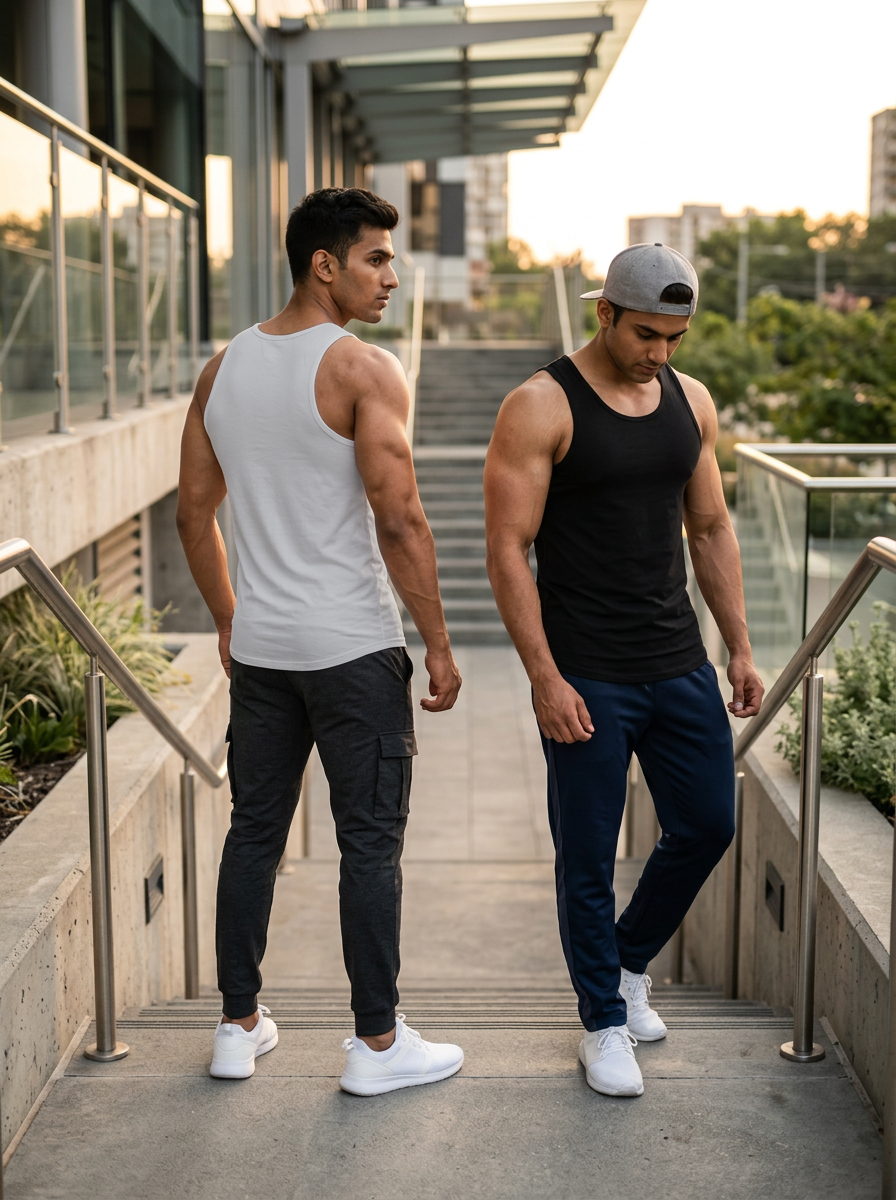 100% Cotton Vest - Regular (Pack of 2)