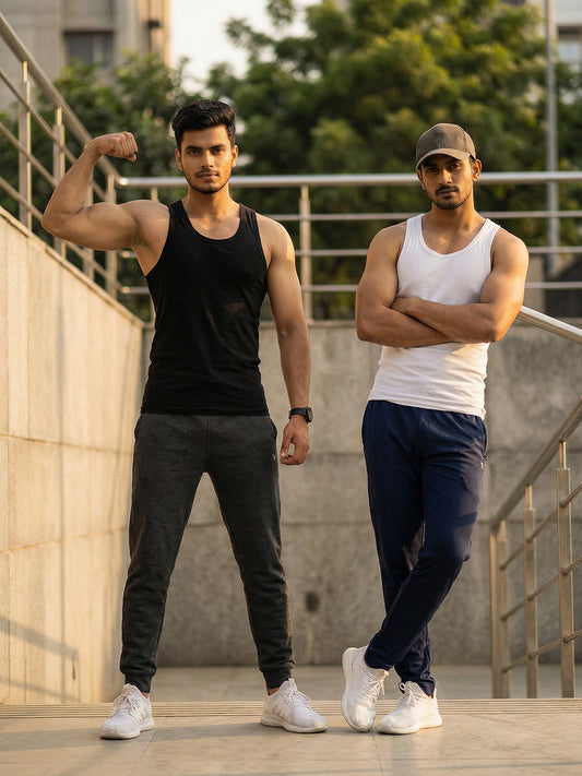 100% Cotton Vest - Regular (Pack of 2)