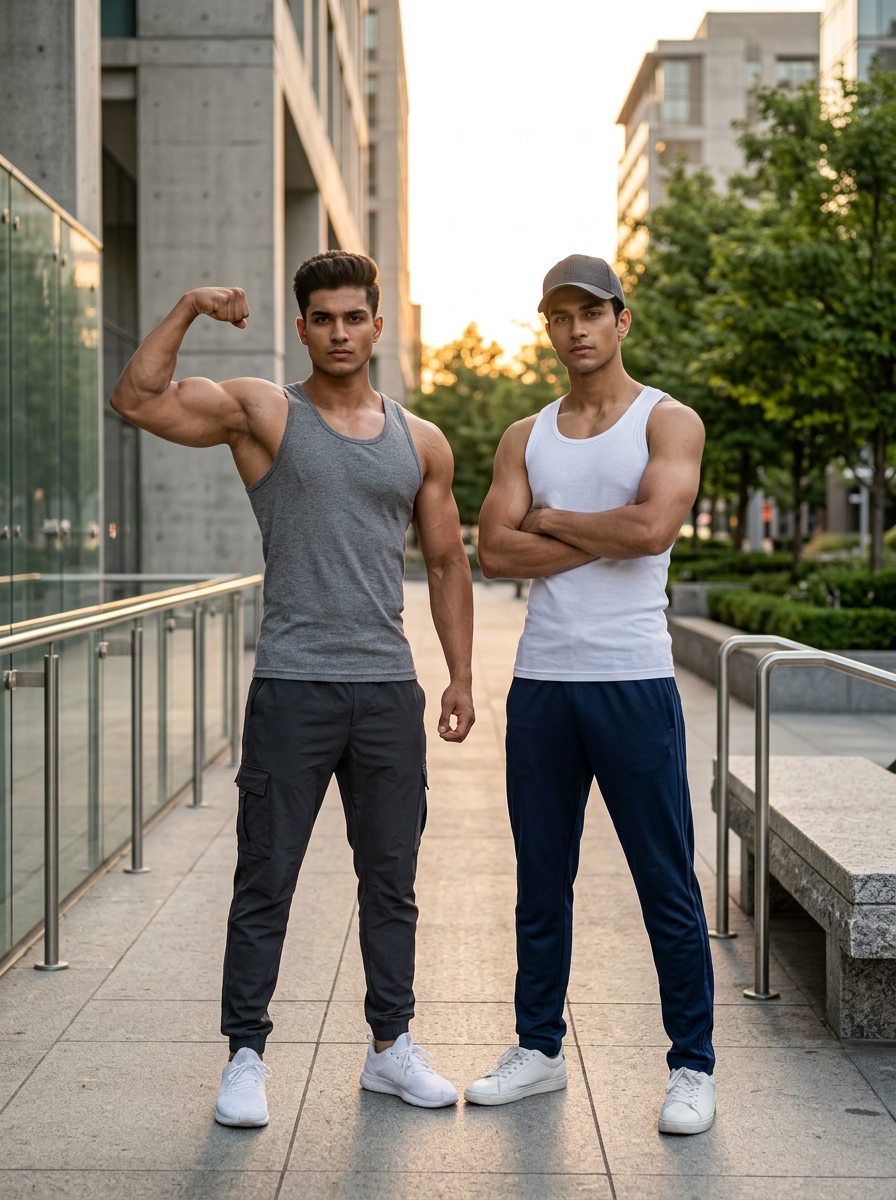 100% Cotton Vest - Regular (Pack of 2)