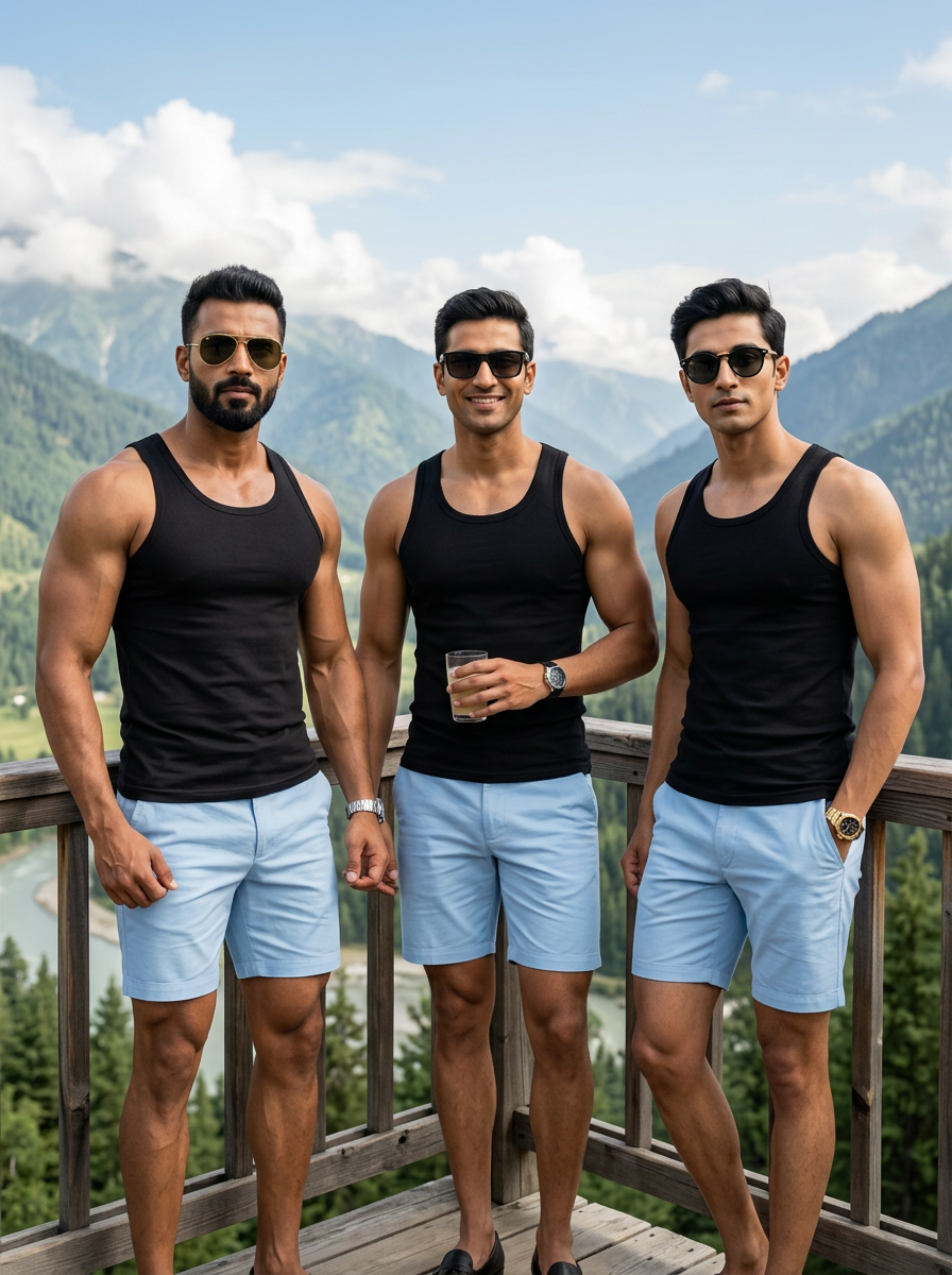 100% Cotton Vest - Regular (Pack of 3)