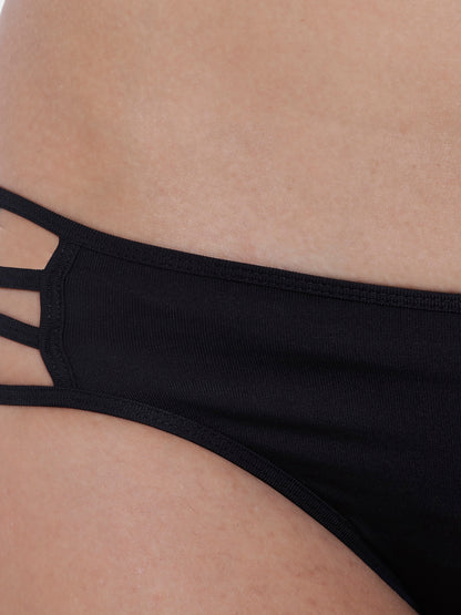 BASIICS by La Intimo Women's Bikini Brief - Single Pack, Soft and Stylish Innerwear