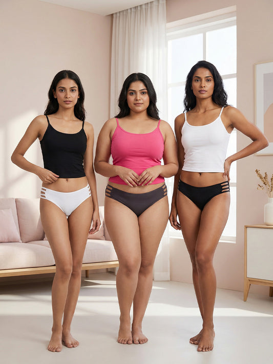 Active Micro Bikini Brief Panty - Lush (Pack of 3)