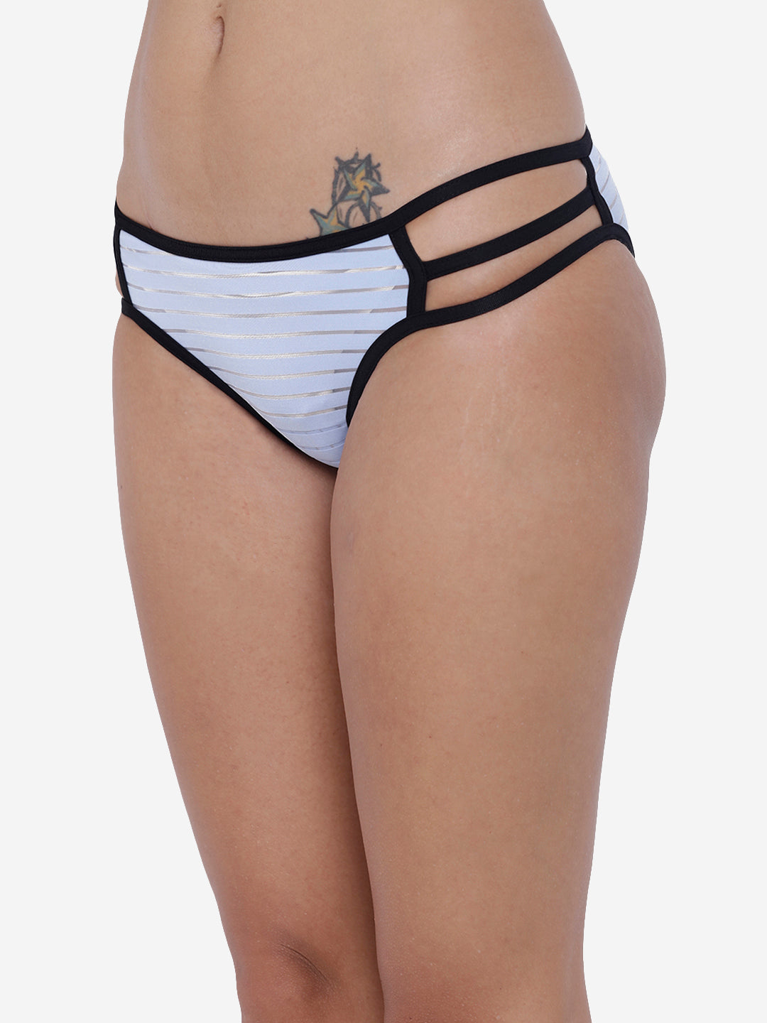 Single pack women's bikini brief panty by BASIICS by La Intimo, offering comfort and stylish everyday wear.