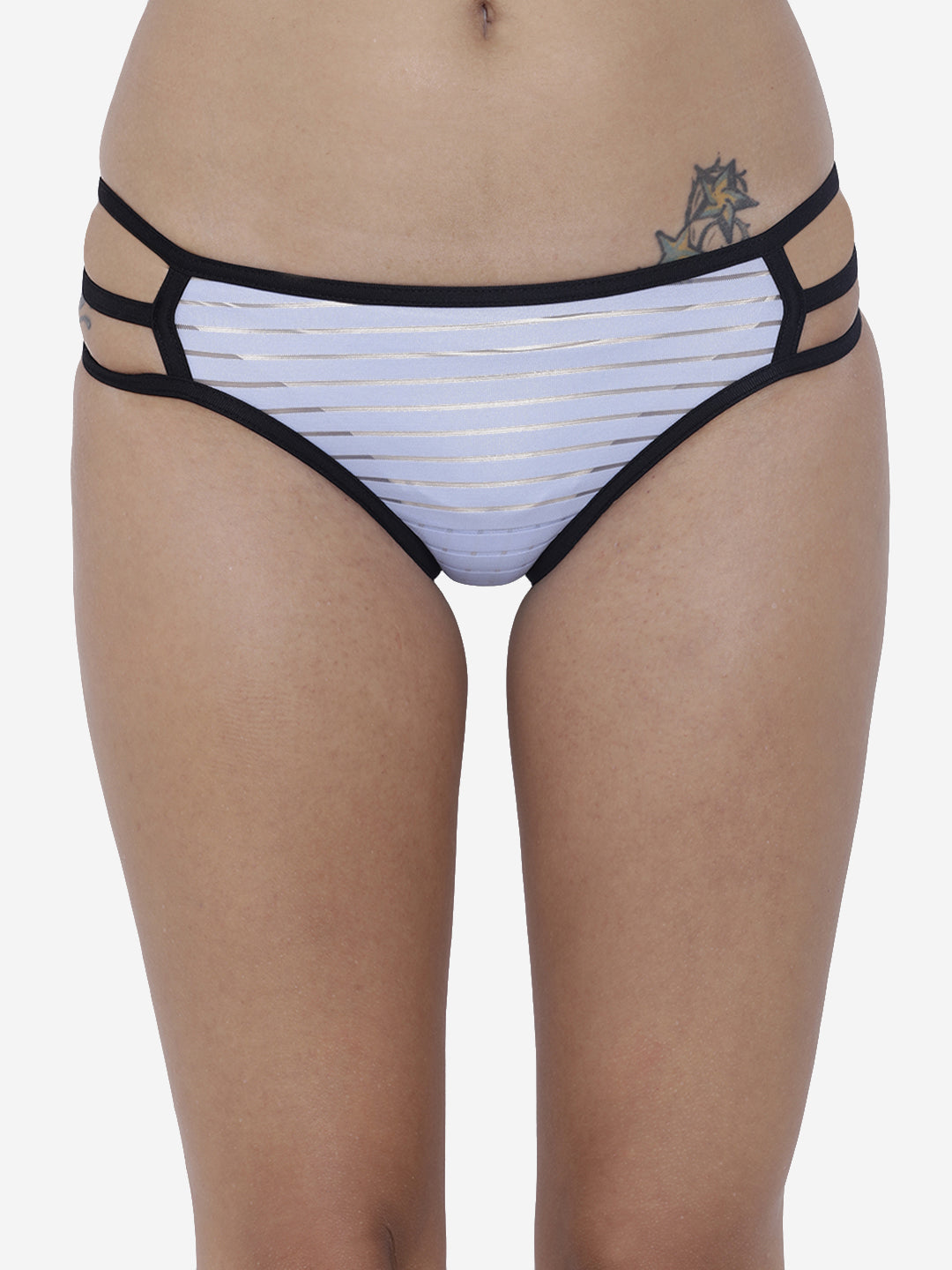 Pack of 2 women's bikini brief panties by BASIICS by La Intimo, providing comfort and stylish everyday wear.