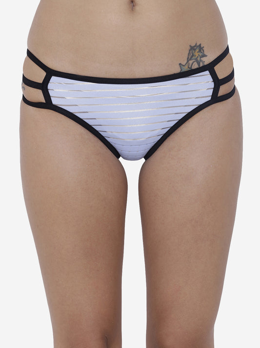 Pack of 2 women's bikini brief panties by BASIICS by La Intimo, providing comfort and stylish everyday wear.