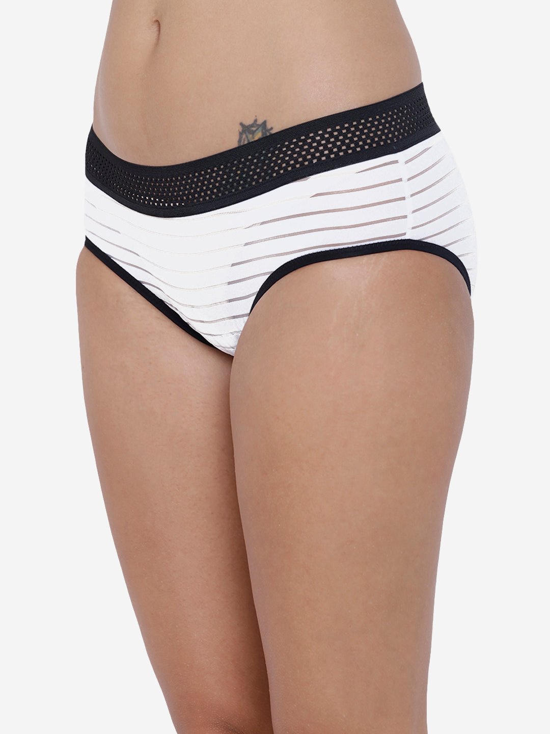 Single pack women's brief panties by BASIICS by La Intimo, providing comfort and stylish everyday wear.