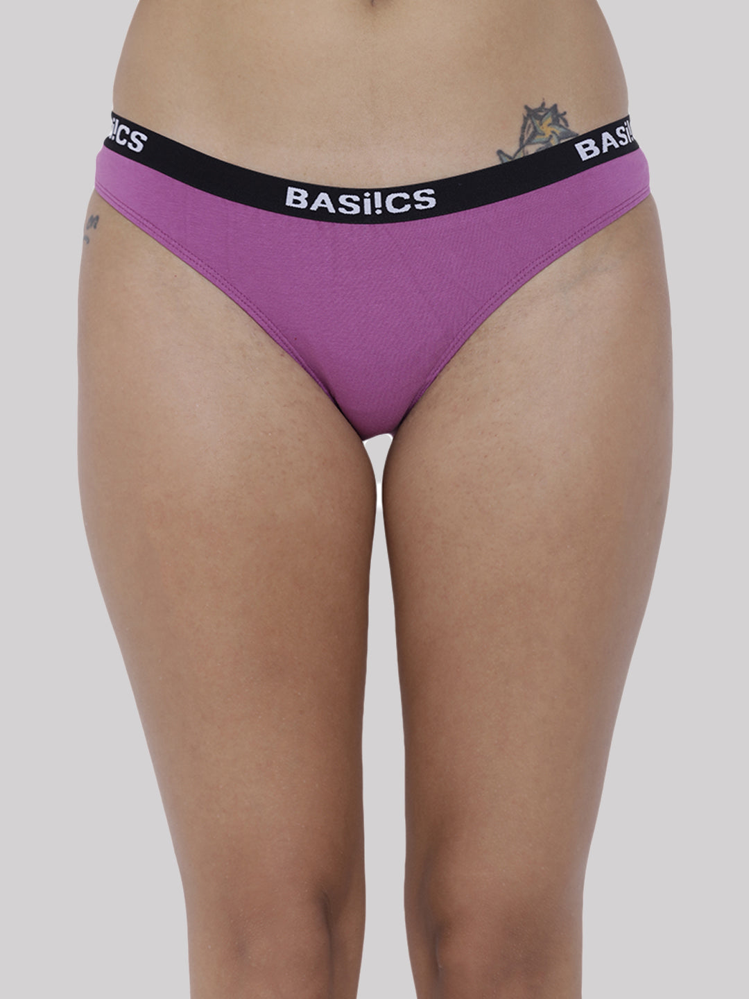 BASIICS by La Intimo women's pack of 2 panties and briefs for comfortable and stylish everyday wear.