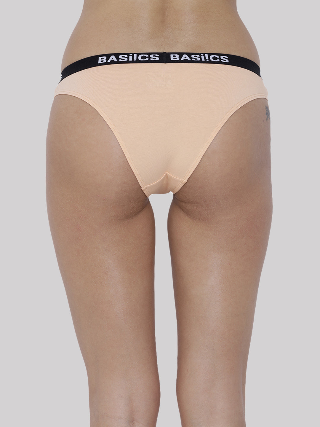 BASIICS by La Intimo women's pack of 2 panties and briefs for comfortable and stylish everyday wear.