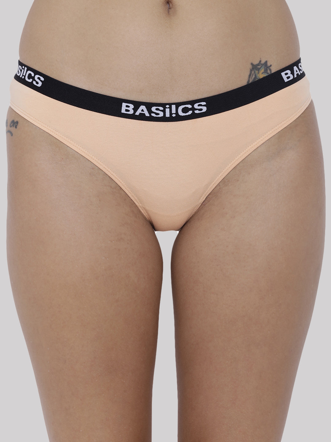 BASIICS by La Intimo women's pack of 2 panties and briefs for comfortable and stylish everyday wear.