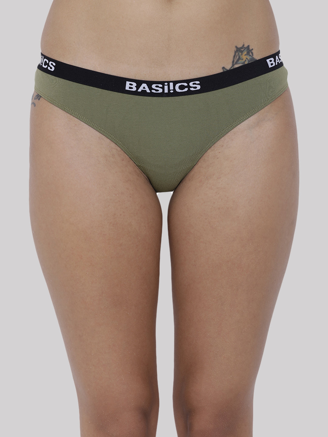 BASIICS by La Intimo women's pack of 2 panties and briefs for comfortable and stylish everyday wear.