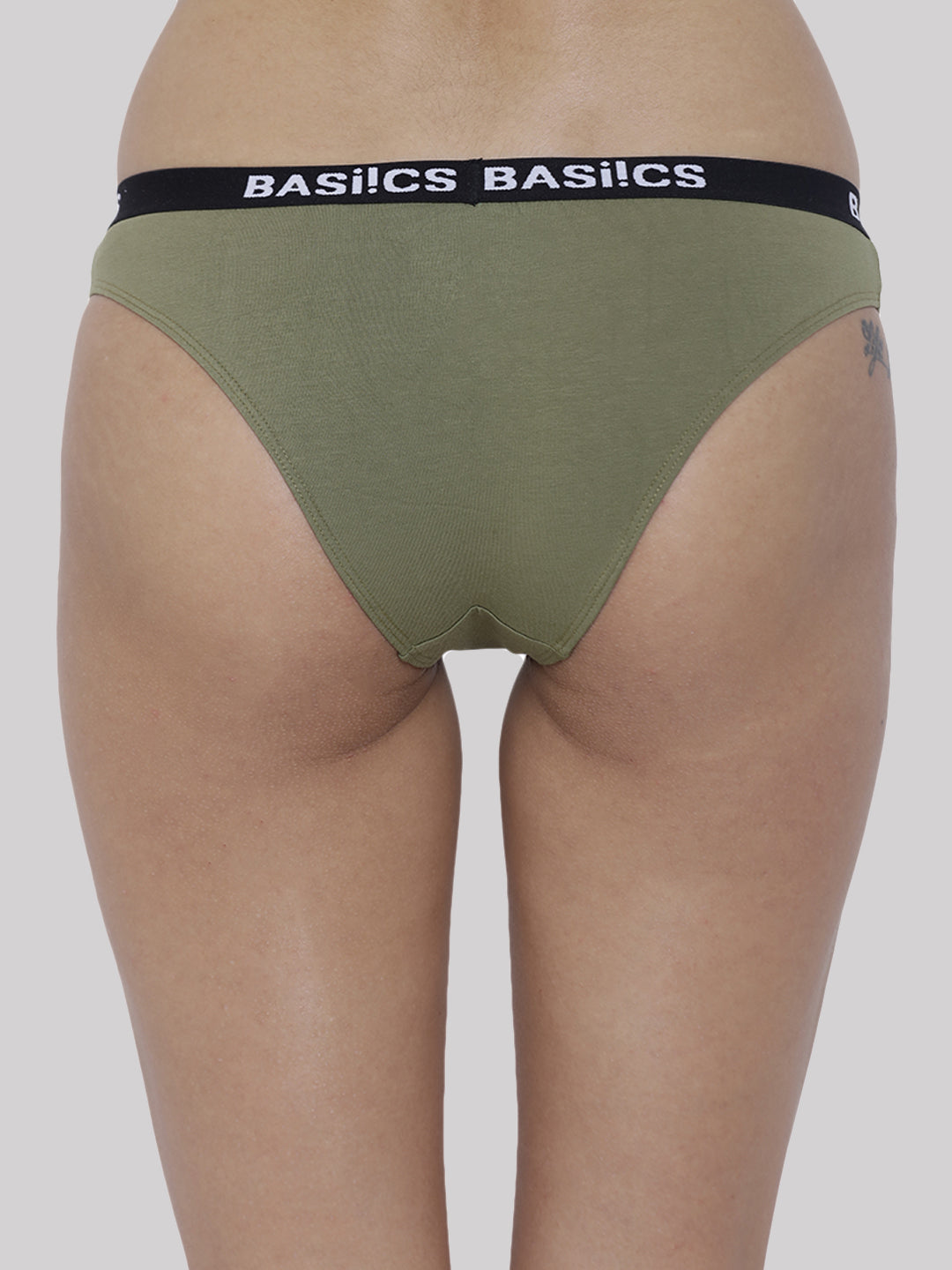 BASIICS by La Intimo women's pack of 3 panties and briefs, offering everyday comfort and style.