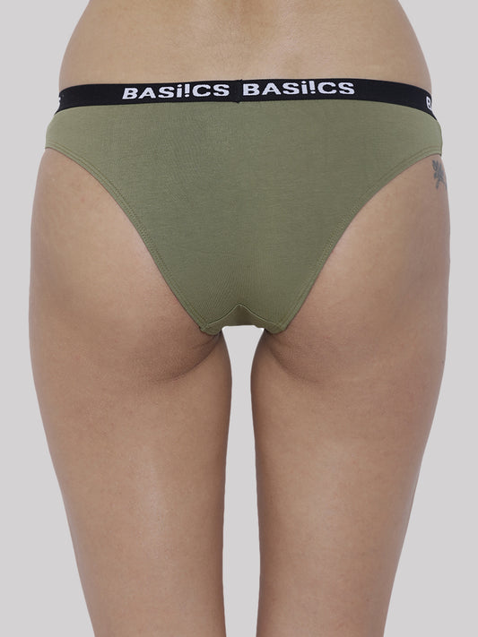 BASIICS by La Intimo women's pack of 6 panties and briefs for all-day comfort and stylish everyday wear.