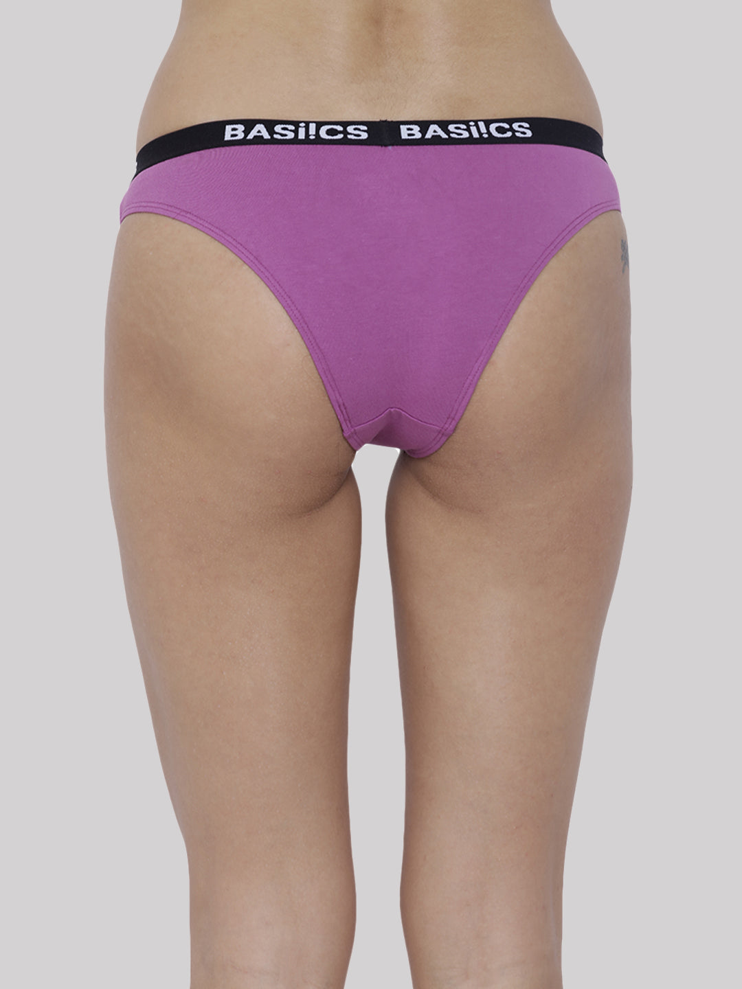 BASIICS by La Intimo women's pack of 6 panties and briefs for all-day comfort and stylish everyday wear.