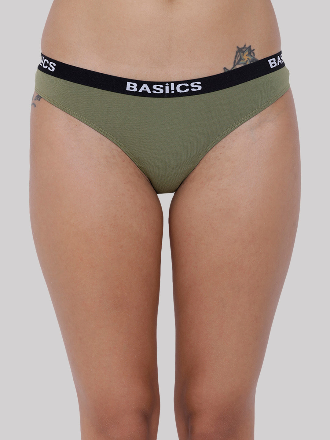 Cotton Brief Panty BASIICS - Candy (Pack of 8)